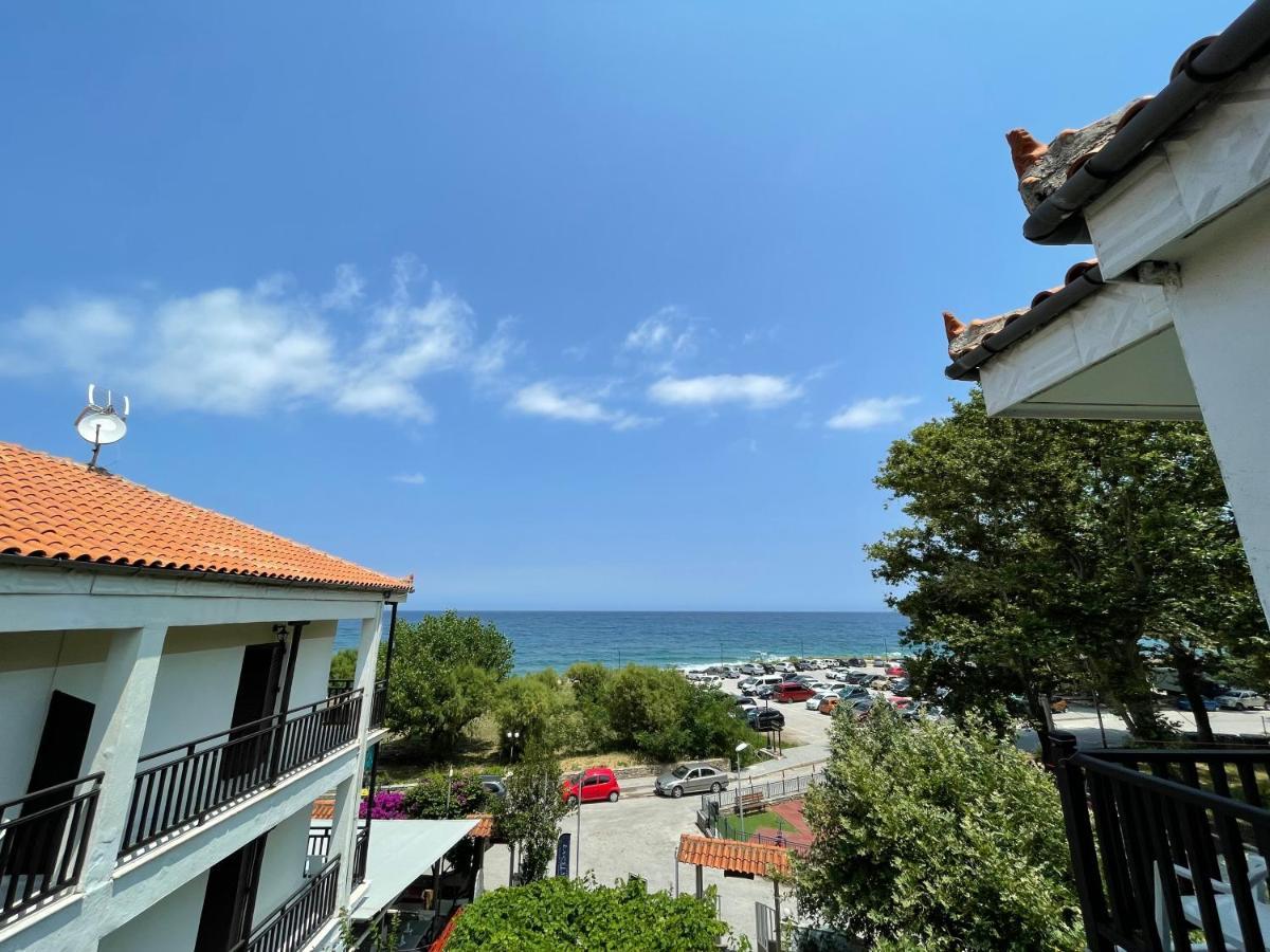 Zefiros Hotel Agios Ioannis  Bagian luar foto